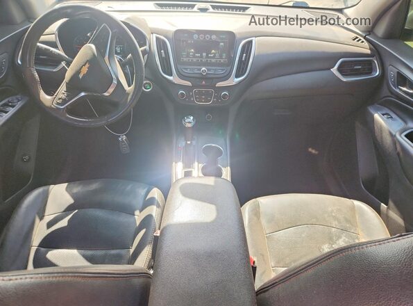 2GNAXSEV7J6227072 2018 CHEVROLET EQUINOX Silver Widok zestawu wskaźników