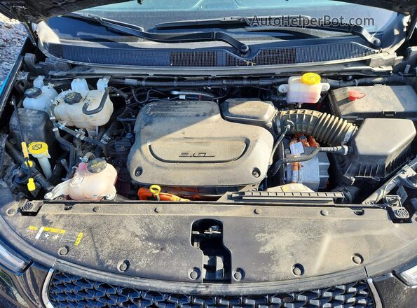 2C4RC1S74RR150064 2024 CHRYSLER PACIFICA Black Vista del compartimento del motor