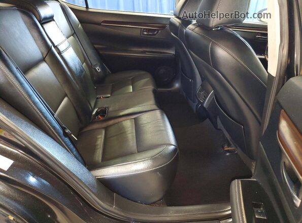 58ABK1GG1HU053519 2017 LEXUS ES Black Widok wnętrza z tyłu