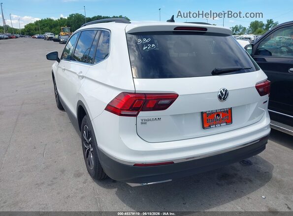 3VV2B7AX3MM147487 2021 VOLKSWAGEN TIGUAN White Задня ліва чверть