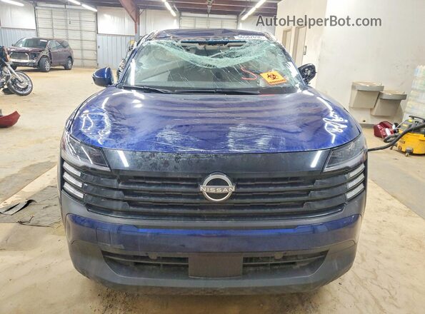 3N8AP6CA6SL378843 2025 NISSAN KICKS Blue Rear view