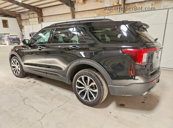 1FMUK8KHXSGB51978 2025 FORD EXPLORER Черный Задняя правая четверть