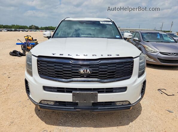 5XYP5DHC7LG044887 2020 KIA TELLURIDE Белый Вид сзади