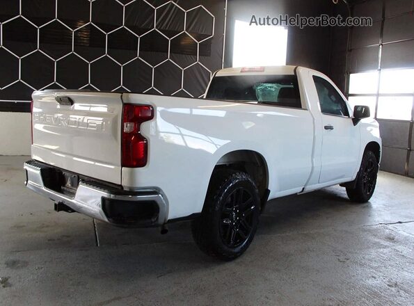 3GCNWAEF6MG297414 2021 CHEVROLET SILVERADO White Przód prawy