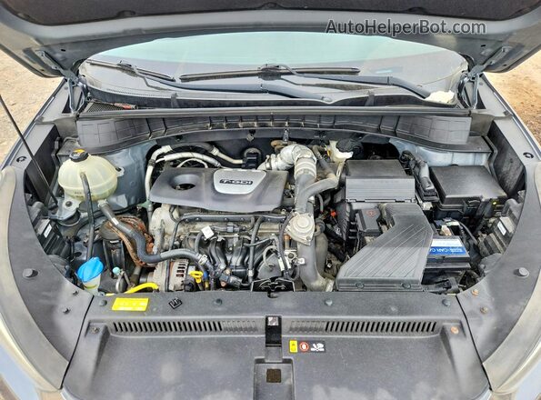 KM8J3CA23GU044036 2016 HYUNDAI TUCSON Gray VIN კოდის სტიკერის ხედი