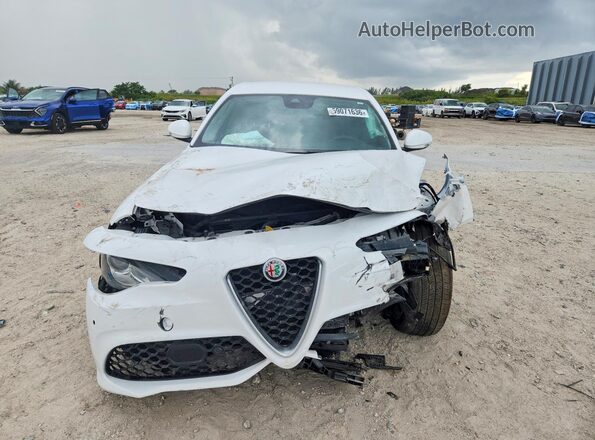 ZARFAEBN3H7535619 2017 ALFA ROMEO GIULIA White Vista trasera