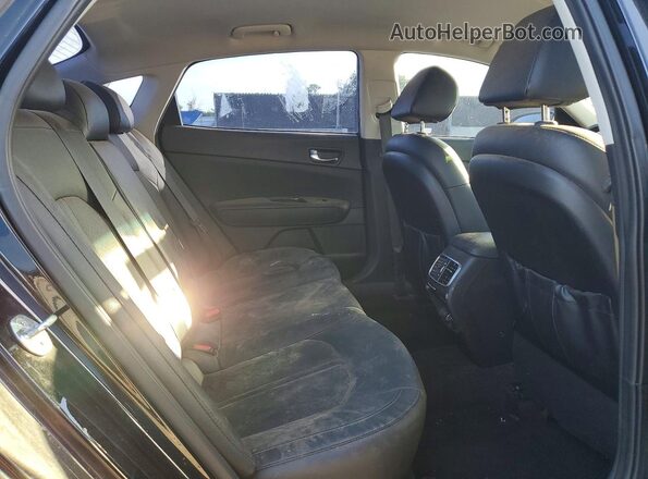 5XXGU4L13LG399519 2020 KIA OPTIMA Черный Вид салона спереди