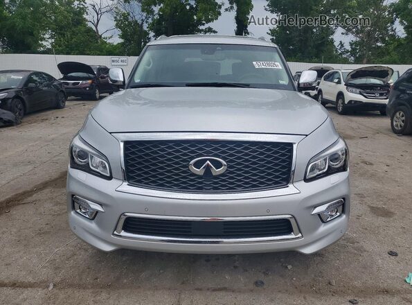 JN8AZ2NE2H9153923 2017 INFINITI QX80 Silver 