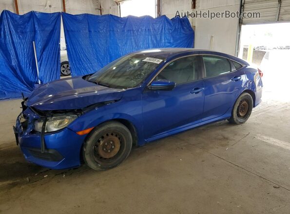 19XFC2F54GE046951 2016 HONDA CIVIC Blue Հետևի ձախ