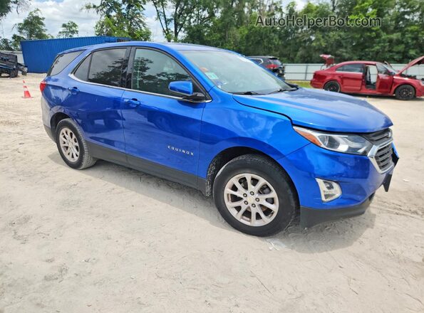 3GNAXUEV6KS536773 2019 CHEVROLET EQUINOX Blue Front view