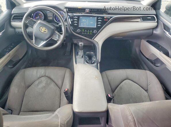 4T1B11HK4JU141399 2018 TOYOTA CAMRY Gray 