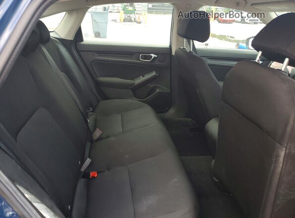 2HGFE2F26SH574120 2025 HONDA CIVIC Blue Вид задньої частини салону