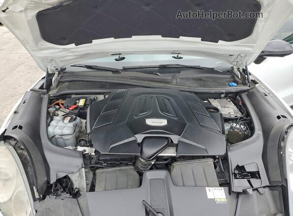 WP1AA2AYXNDA01494 2022 PORSCHE CAYENNE White Vista de la etiqueta del VIN