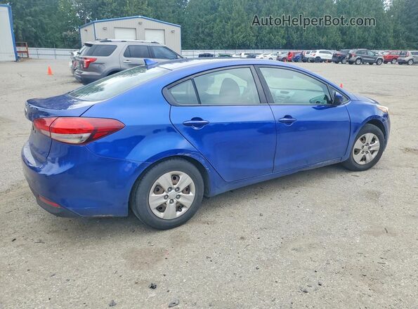 3KPFL4A77HE126556 2017 KIA FORTE Blue Передня права чверть