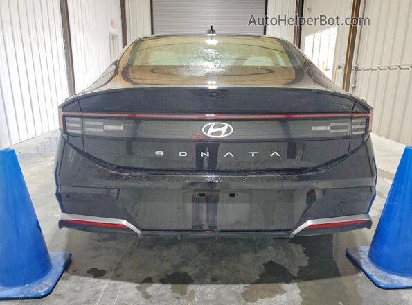 KMHL64JA0SA477918 2025 HYUNDAI SONATA Black Սալոնի դիմացի տեսք