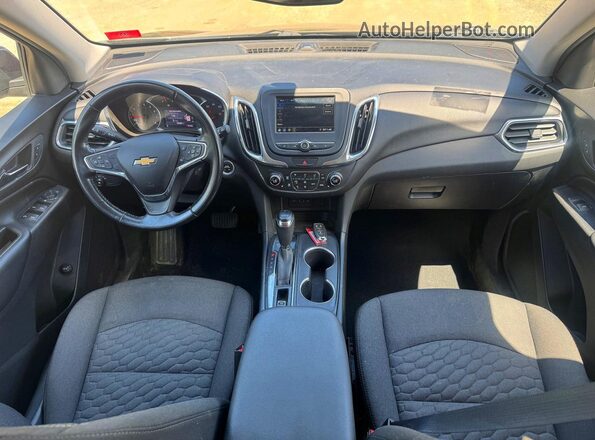 3GNAXUEV4KL254562 2019 CHEVROLET EQUINOX Blue Вид задніх сидінь