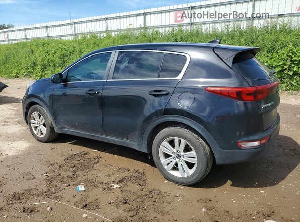 KNDPM3AC5H7189230 2017 KIA SPORTAGE Black Задня права чверть
