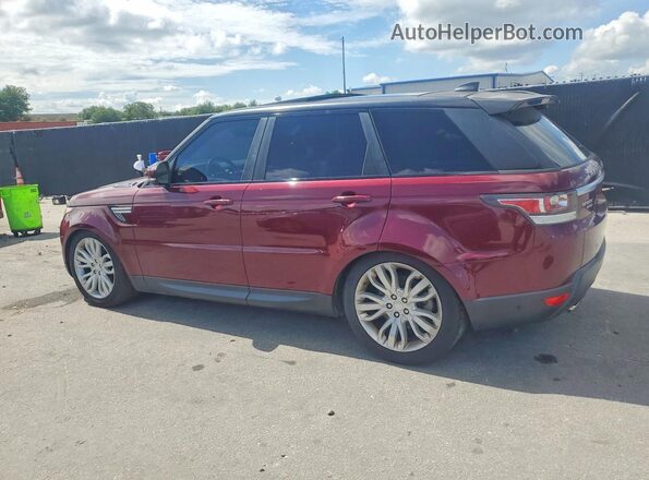 SALWR2FK5HA152956 2017 LAND ROVER RANGE ROVER Red Tył prawy