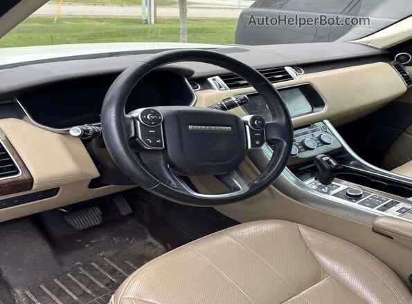 SALWR2FV9HA694300 2017 LAND ROVER RANGE Белый Вид задних сидений