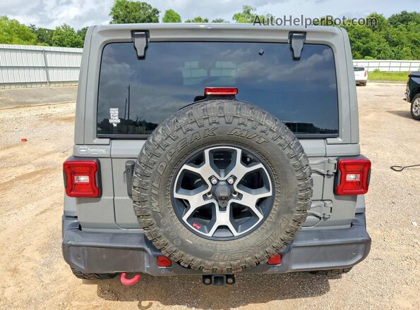 1C4HJXFN1MW589428 2021 JEEP WRANGLER Gray Սալոնի դիմացի տեսք