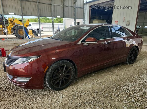3LN6L2JK0GR606028 2016 LINCOLN MKZ Burgundy 