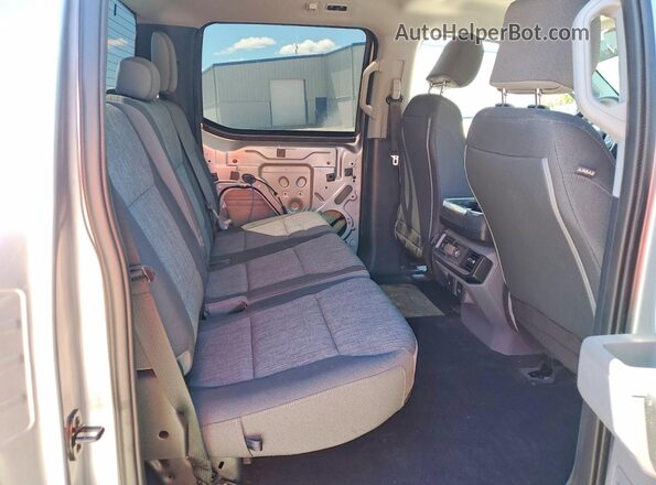 1FTEW1EPXPKE96116 2023 FORD F150 Серебряный Вид задней части салона