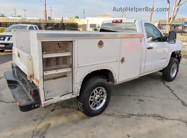 1GB0CUEGXJZ276725 2018 CHEVROLET SILVERADO White Delantero derecho