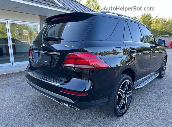 4JGDA5HB6GA711834 2016 MERCEDES-BENZ GLE-CLASS Black წინა ხედი
