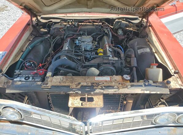 8G56Y100465 1968 FORD GALAXIE Two Tone Widok wnętrza z tyłu