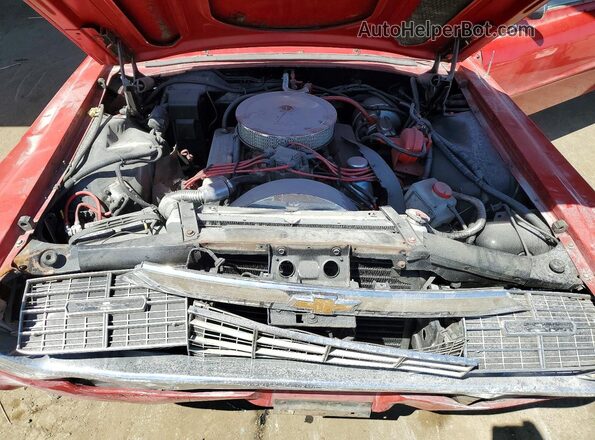 8J84N176129 1968 FORD F Красный Вид задней части салона