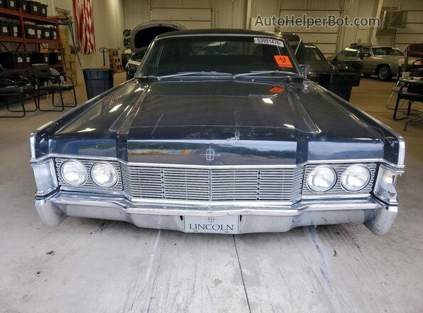 8Y82G810970 1968 LINCOLN CONTINENTA Black Դիմացի տեսք