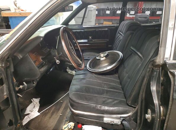 8Y82G810970 1968 LINCOLN CONTINENTA Black Սալոնի դիմացի տեսք