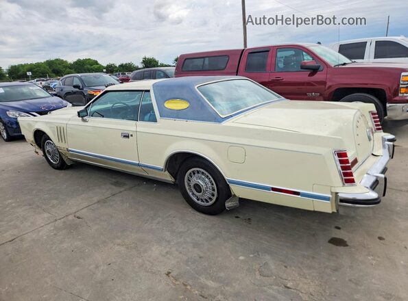 8Y89A844862 1978 LINCOLN CONTINENTA Beige Trasero izquierdo