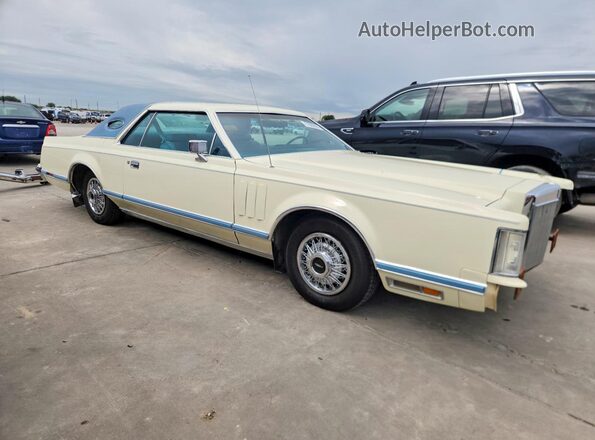 8Y89A844862 1978 LINCOLN CONTINENTA Beige Delantero derecho