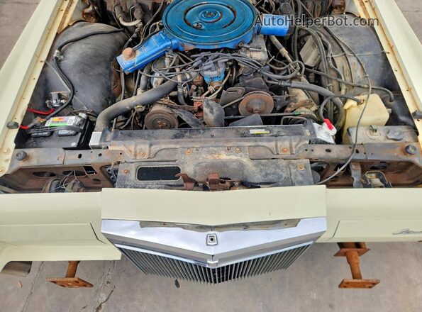 8Y89A844862 1978 LINCOLN CONTINENTA Beige Vista interior trasera