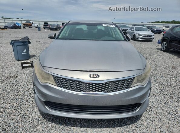 5XXGU4L37GG106230 2016 KIA OPTIMA Gray 