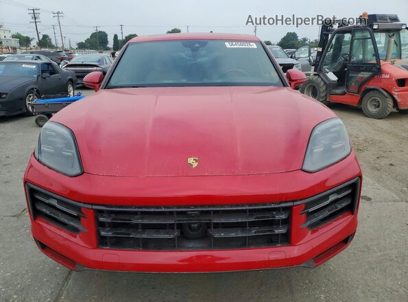 WP1AA2AY5RDA02039 2024 PORSCHE CAYENNE Красный Вид сзади
