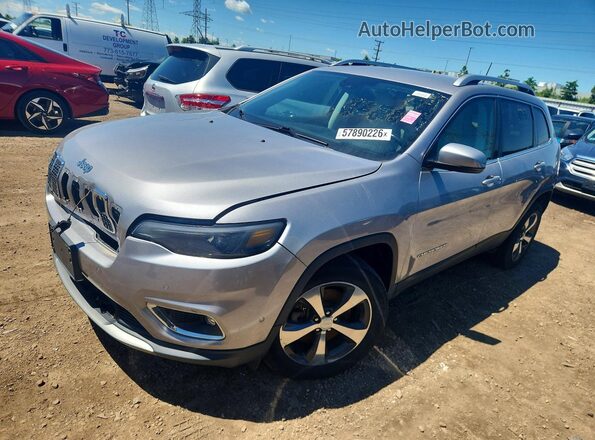 1C4PJMDN9KD216594 2019 JEEP CHEROKEE Silver უკანა მარცხენა