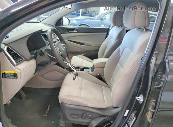 KM8J3CA49GU142764 2016 HYUNDAI TUCSON Black 