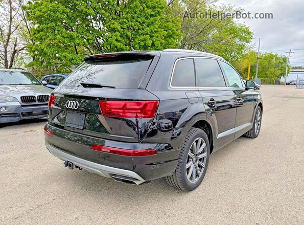 WA1LAAF7XKD008942 2019 AUDI Q7 Black Դիմացի տեսք