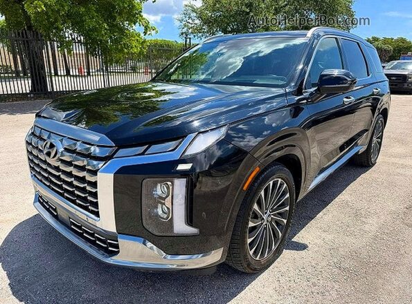 KM8R7DGE9PU505495 2023 HYUNDAI PALISADE Black 