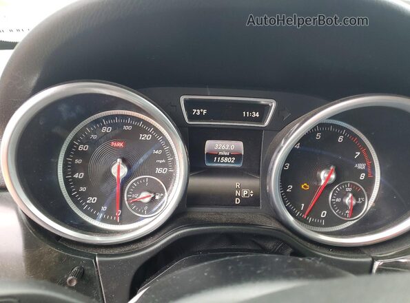 4JGDA5HB9GA734377 2016 MERCEDES-BENZ GLE-CLASS Black უკანა სავარძლების ხედი