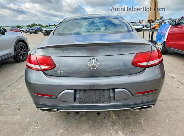 WDDWJ4JB1HF509589 2017 MERCEDES-BENZ C Gray 