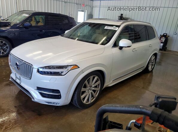 YV4A22PL1H1152463 2017 VOLVO XC90 White Tył lewy