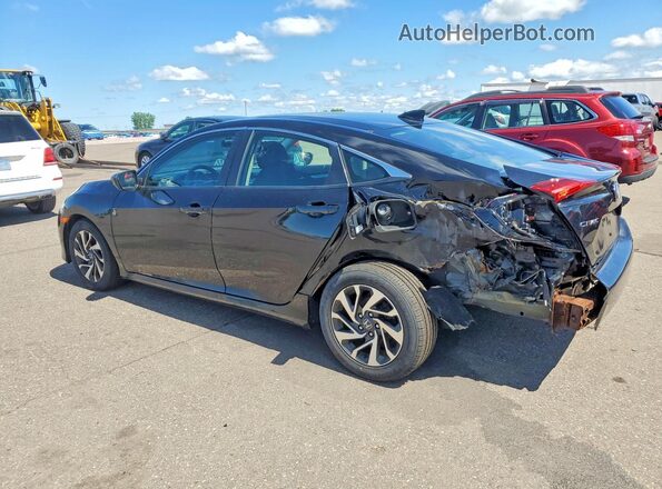 2HGFC2F75JH503944 2018 HONDA CIVIC Black Задня права чверть