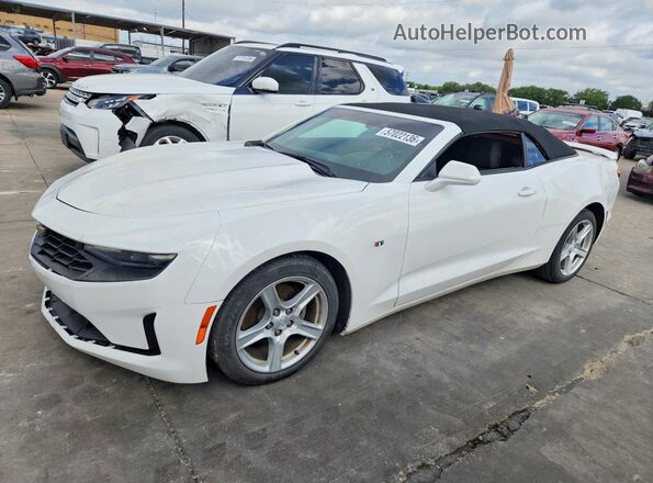 1G1FB3DX9L0118896 2020 CHEVROLET CAMARO White Trasero izquierdo
