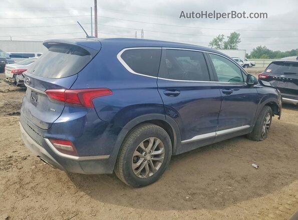 5NMS2CAD3KH091371 2019 HYUNDAI SANTA Blue 
