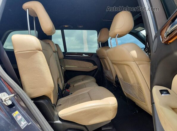 4JGDF6EE5GA671025 2016 MERCEDES-BENZ GL-CLASS Gray Widok komory silnika