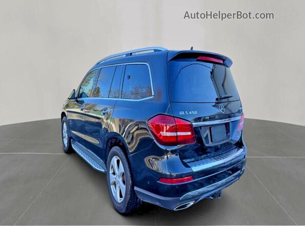 4JGDF6EE5HA752284 2017 MERCEDES-BENZ GLS-CLASS Black Przód prawy