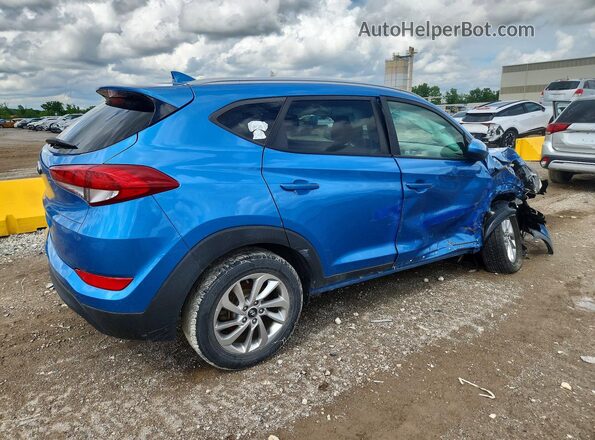 KM8J33A43JU699502 2018 HYUNDAI TUCSON Синий 